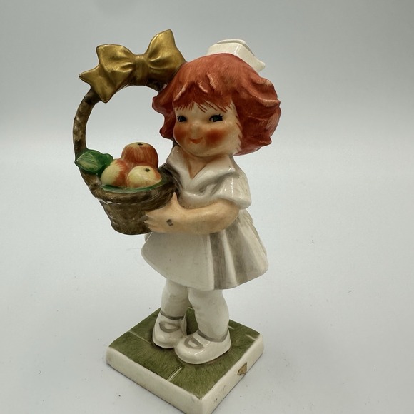 Vintage Goebel Redhead Figurine by Charlot BYJ-50 Cheer Up 1967 - Picture 2 of 7
